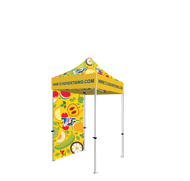 Package #3   5x5 Tent (Frame +Printed Top+Double Sided Printed Full Wall )