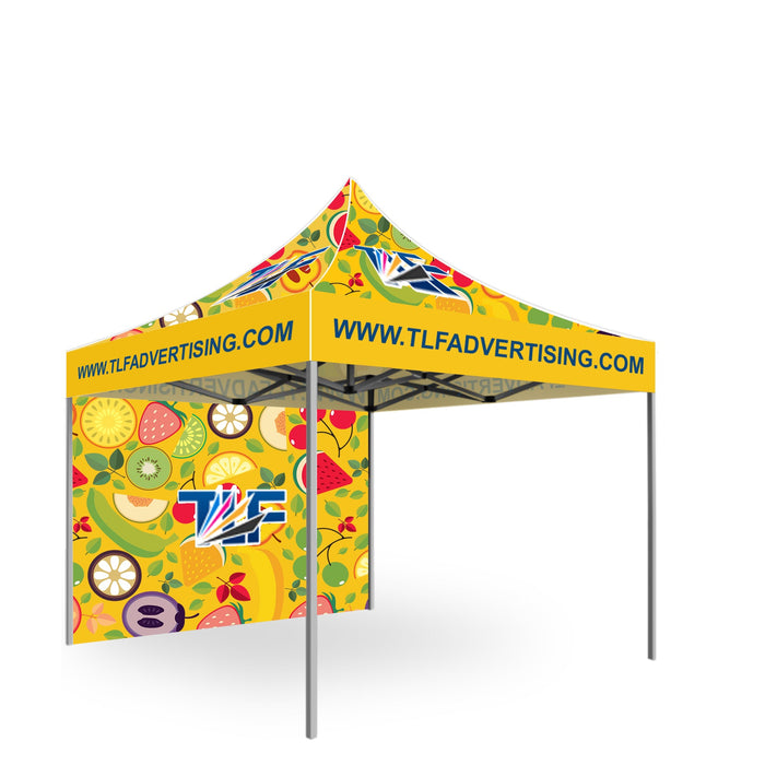 USA Free Shipping package #2   10x10 Tent (Frame +Printed Top+Single Sided Printed Full Wall )