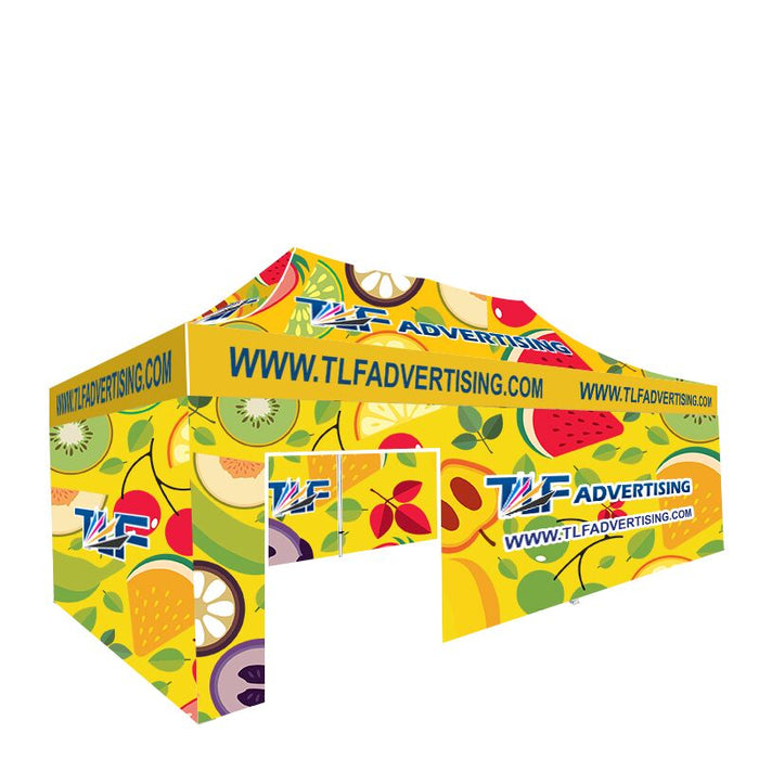 Package #11  13x26 Tent (Frame +Printed Top+2*Double Sided Printed 26ft Full  Wall +2*Double Sided Printed 13ft  Full Walls)