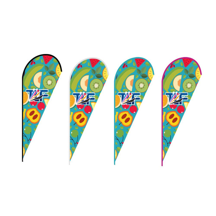 11ft Popular Custom Printed Teardrop Flags