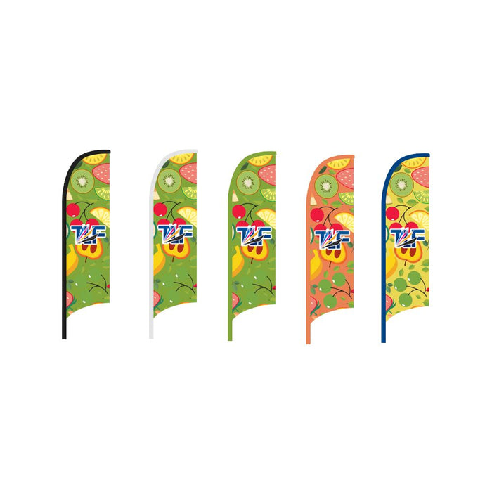 11ft Durable Custom Printed FeatherFlags