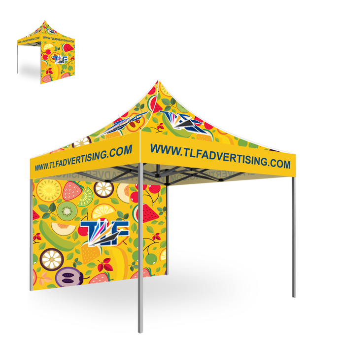 USA Free Shipping package #3   10x10 Tent (Frame +Printed Top+Double Sided Printed Full Wall )