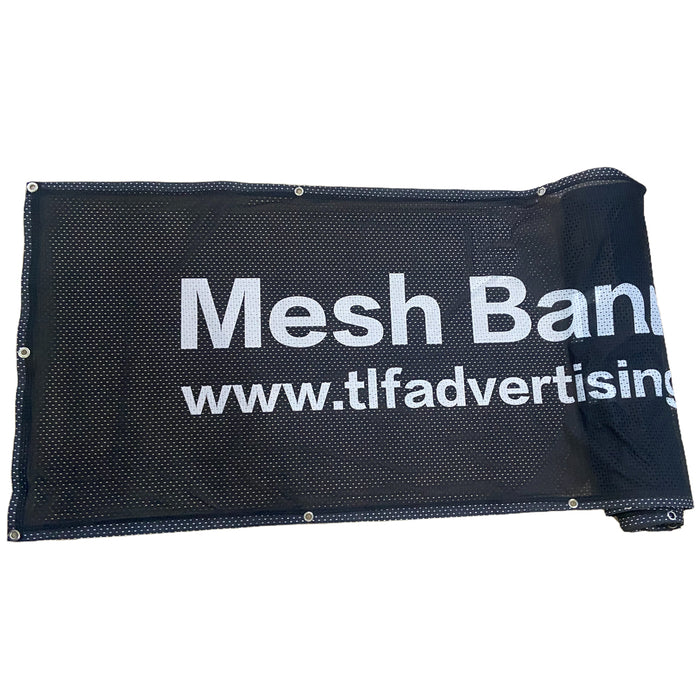 Polyester Mesh Fencing Banner